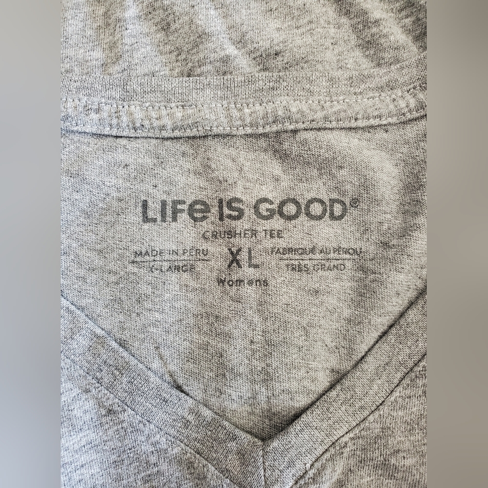 Life Is Good Women's Size XL Wildflower Crusher Tee Classic Boho Chic Outdoor - Picture 7 of 11